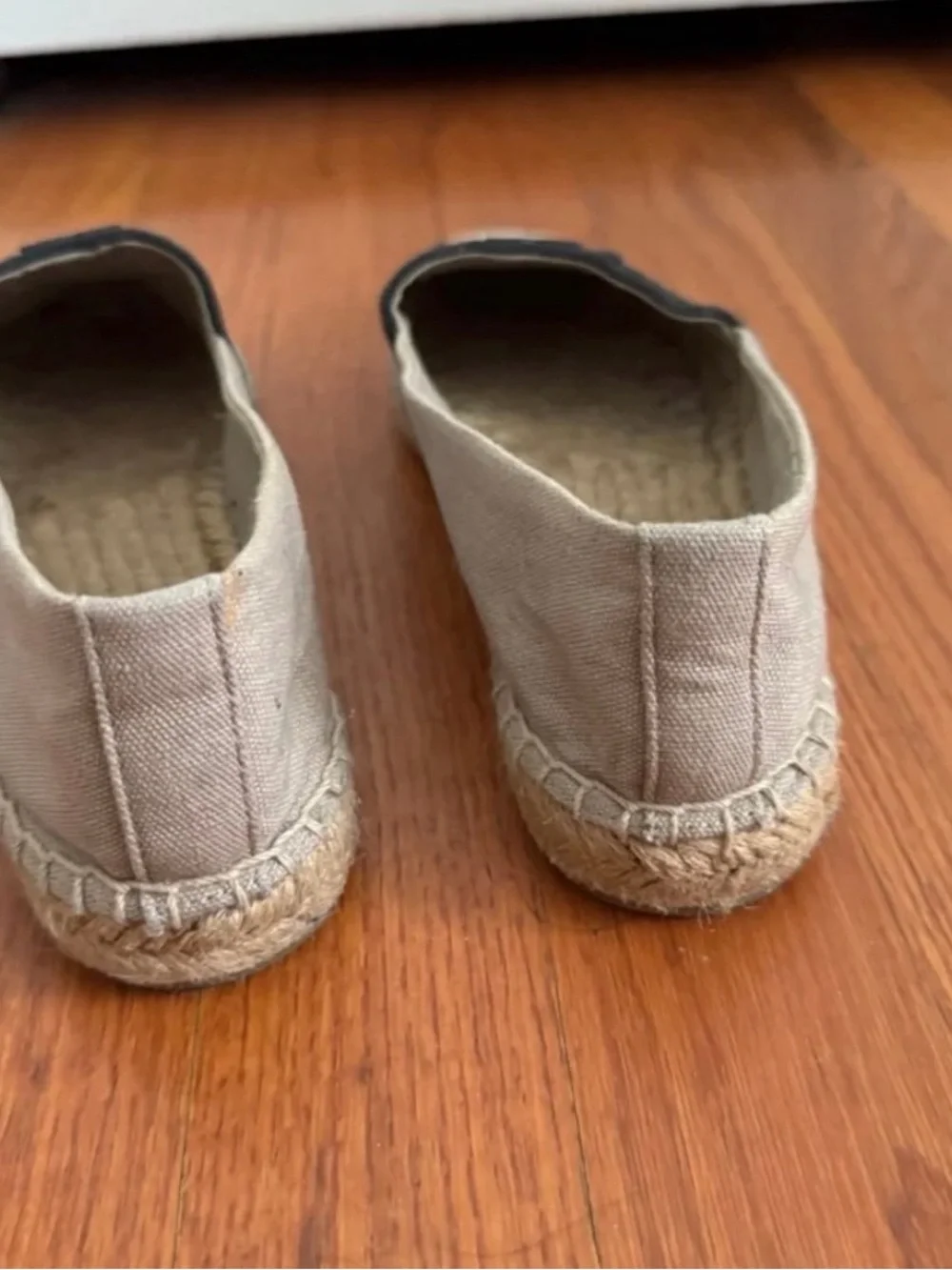 Tory Burch beige canvas